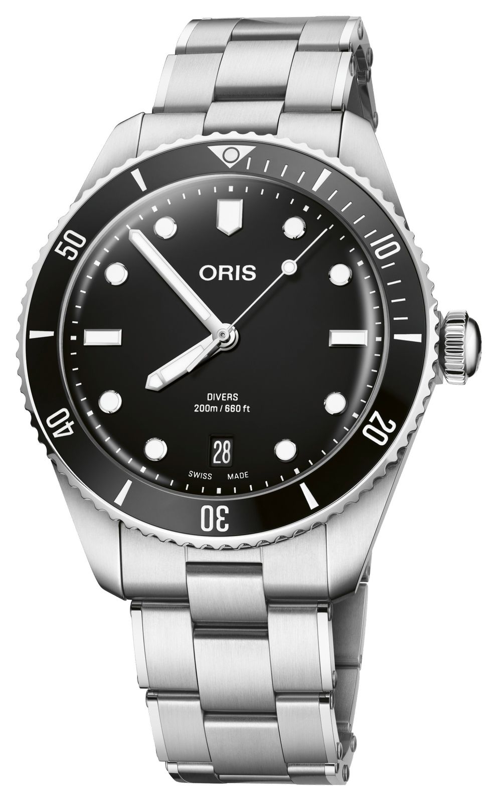 ORIS 01 733 7795 4054-SET Divers Date Automatic (39mm) Black Watch