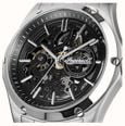 Ingersoll THE WHISTLE Automatic (43mm) Black Skeleton Dial / Stainless Steel Bracelet I18201 - alternate view 2
