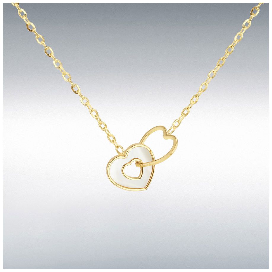 James Moore & Co 1.19.1530 9ct Yellow Gold, Mother of Pearl Jewellery