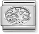 Nomination Classic Tree of Life Sterling Silver & Steel Charm 330311/10
