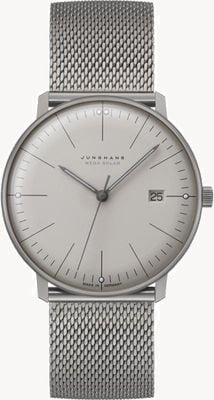 Junghans Max Bill MEGA Solar Sapphire Glass | Titanium Strap 59/2022.46