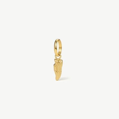 D.LOUISE Gold Tone Mini Running Shoe Charm CH-55