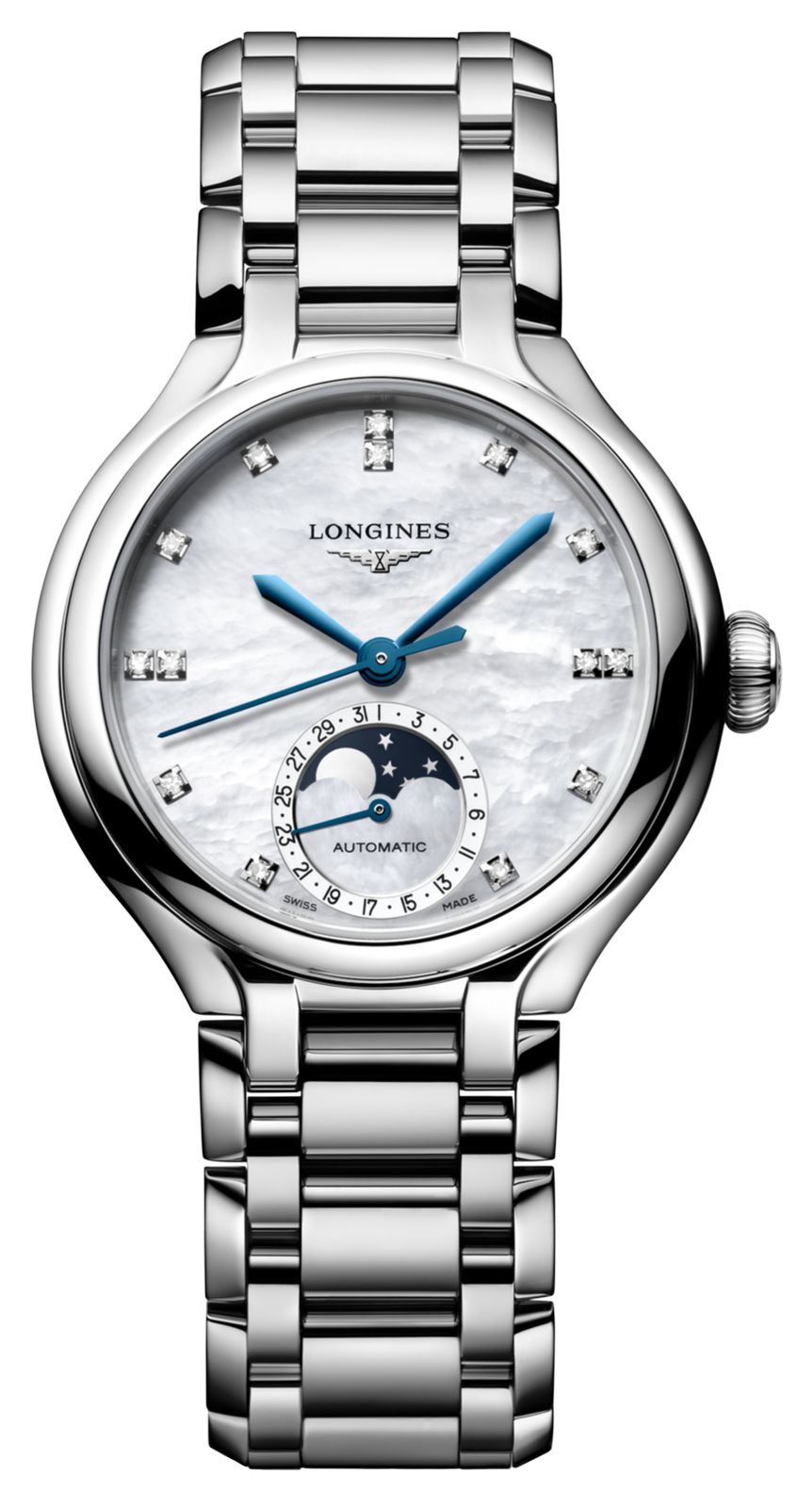 LONGINES L81264876 PrimaLuna Moonphase Automatic (34mm) Watch