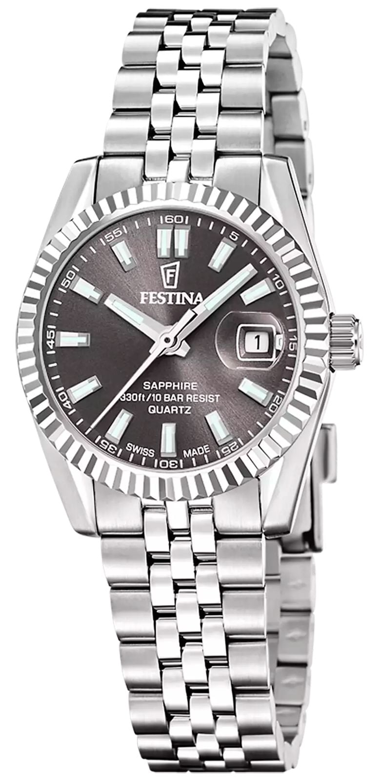 Festina F20087/6 Swiss Made Classic Quartz (29mm) Black Watch
