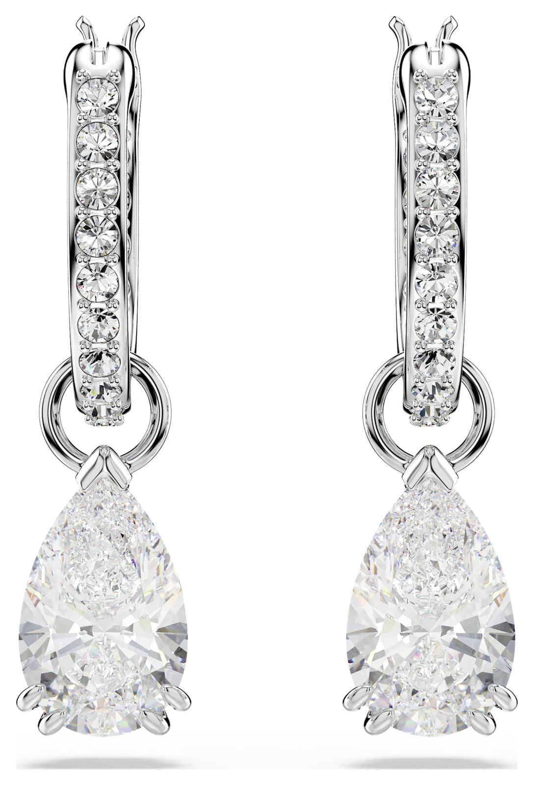 Swarovski 5636716 Millenia Hoop Earrings | Pear Cut | Jewellery