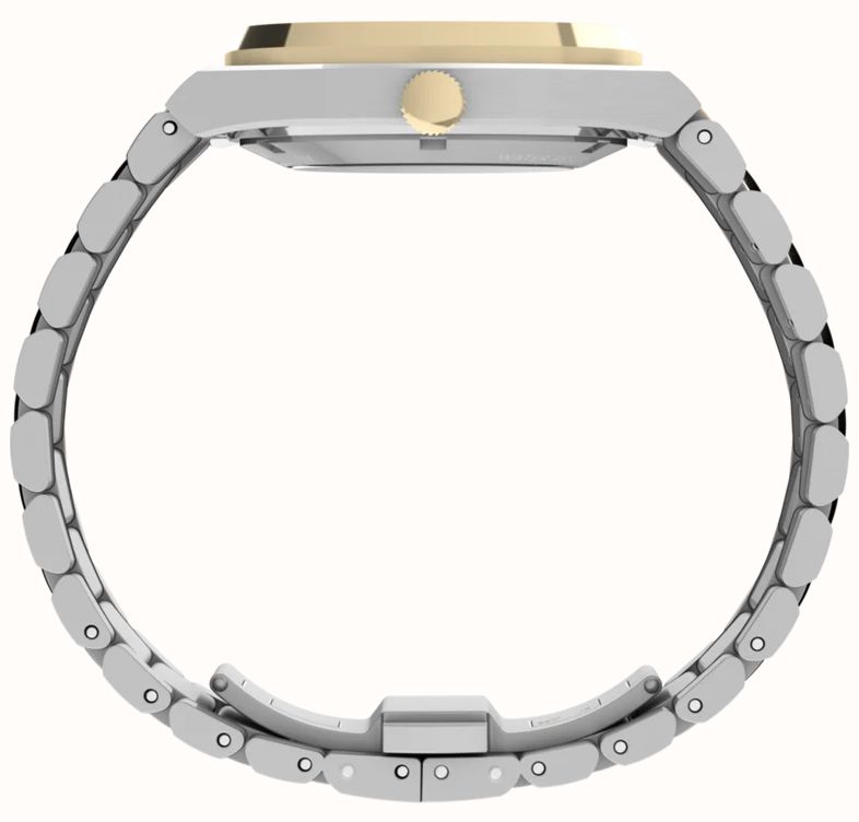 Timex Automatic E Line 38mm Stainless Steel Two Tone Bracelet Watch TW6A00600 - alternate view 2