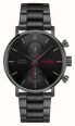 HUGO TAKEOFF / 43mm / Black Dial / Black Stainless Steel Bracelet 1530468