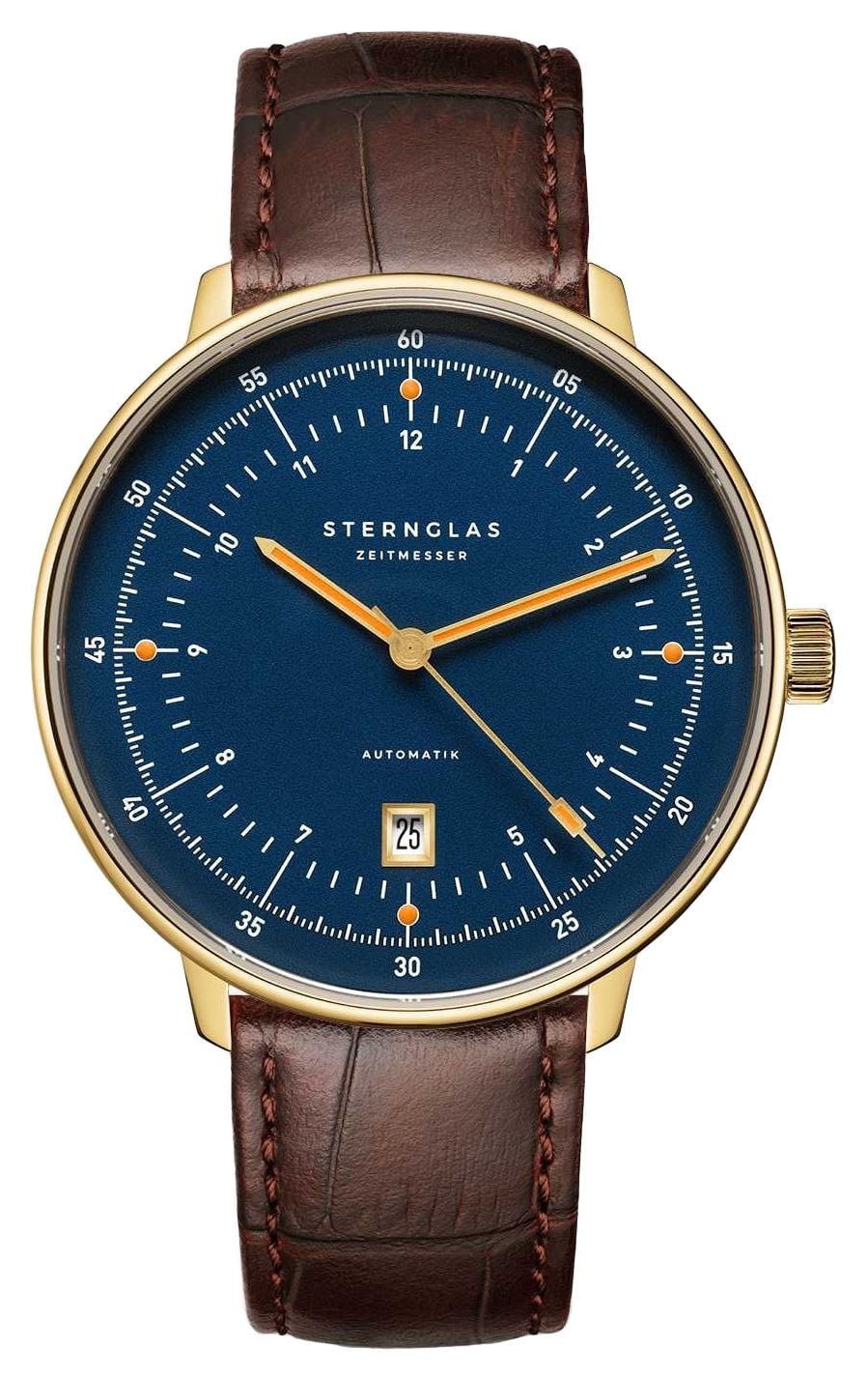 STERNGLAS S02-HHM07-HE01 Hamburg Automatic (42mm) Blue Dial Watch