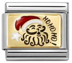 Nomination Classic Santa Claus Enamel Charm 030289/10