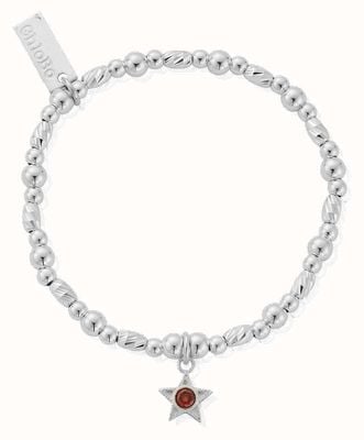 ChloBo Children's January Birthstone Bracelet - 925 Sterling Silver CSBBCB3480