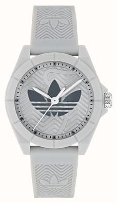 Adidas PROJECT FOUR (41mm) Grey Wave Dial / Grey Resin Strap AOST25035
