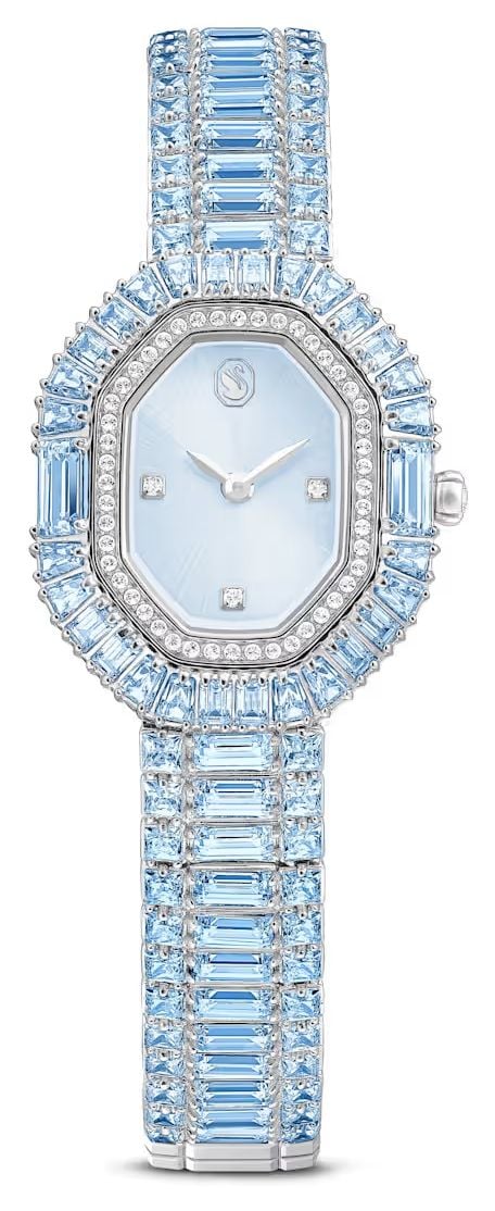 Swarovski 5739632 Matrix octagon watch, Baguette cut, Metal