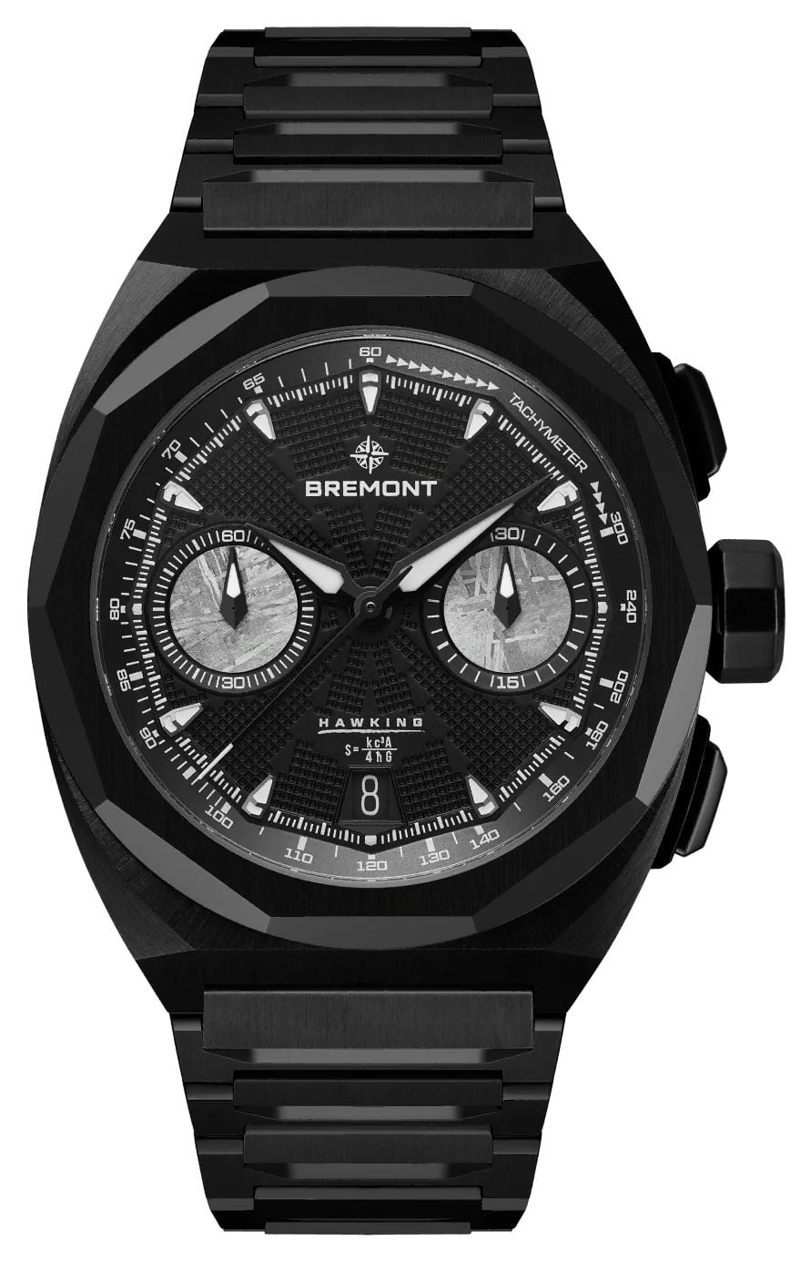 Bremont SN41-CHR-DLC-HWK-B Supernova Chronograph Hawking Watch