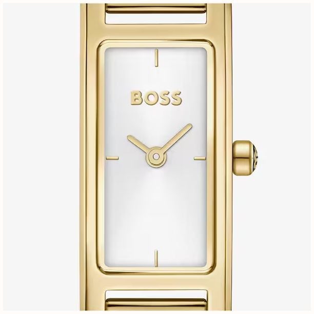 BOSS Lucy White Dial 15mm Ladies Gold Plated Watch 1502857 - alternate view 4