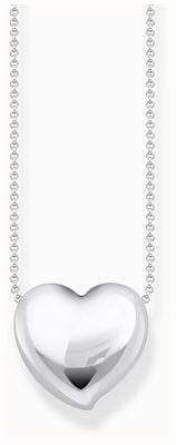 Thomas Sabo Heart Pendant Sterling Silver Necklace 45cm KE2276-001-21-L45V