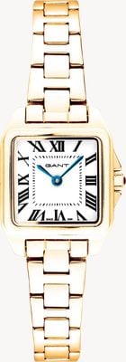 GANT Seneca Quartz (22mm) White Dial / Gold PVD Stainless Steel Bracelet G193003