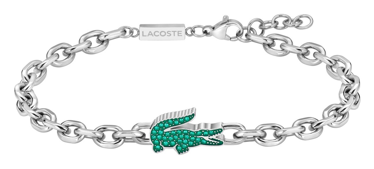 Lacoste 2040610 Arthor Stainless Steel Chain Bracelet With Jewellery