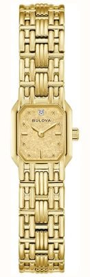 Bulova Sophia 'Goddess of Time' Recreation (16mm) Champagne Denchu Dial / Gold PVD Stainless Steel Bracelet 97P184 Bulova Sophia 'Goddess of Time' Recreation (16mm) Champagne Denchu Dial / Gold PVD Stainless Steel Bracelet 97P184