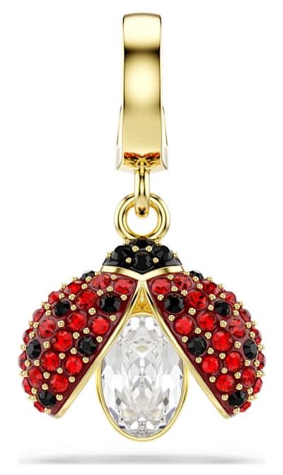 Swarovski 5743138 dyllia charm Mixed cuts, Ladybird, Red, Jewellery