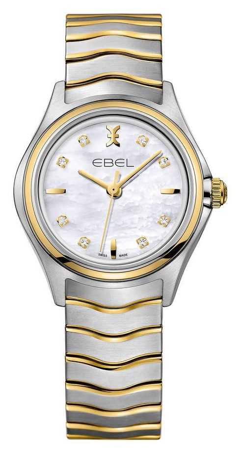 EBEL 1216197 Wave Lady – 8 Diamonds (30mm) Mother of Pearl Watch