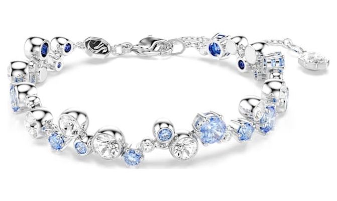 Swarovski 5722479 Contella Bracelet, Mixed Cuts, Blue Jewellery