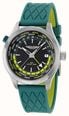 Aston Martin GRZ Icon Quartz Racing Zone GMT (41mm) Podium Green Dial / Steel Bracelet + Silicone Strap MTIZ1F503 - alternate view 3