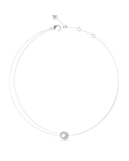 Guess UBN05223RH Blooming Summer Ladies Silver Cystal Set Jewellery