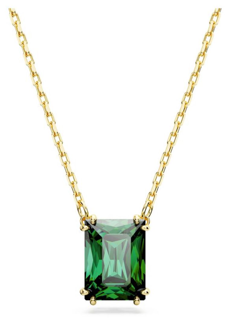 Swarovski 5677141 Matrix Pendant Necklace Gold Tone Plated Jewellery