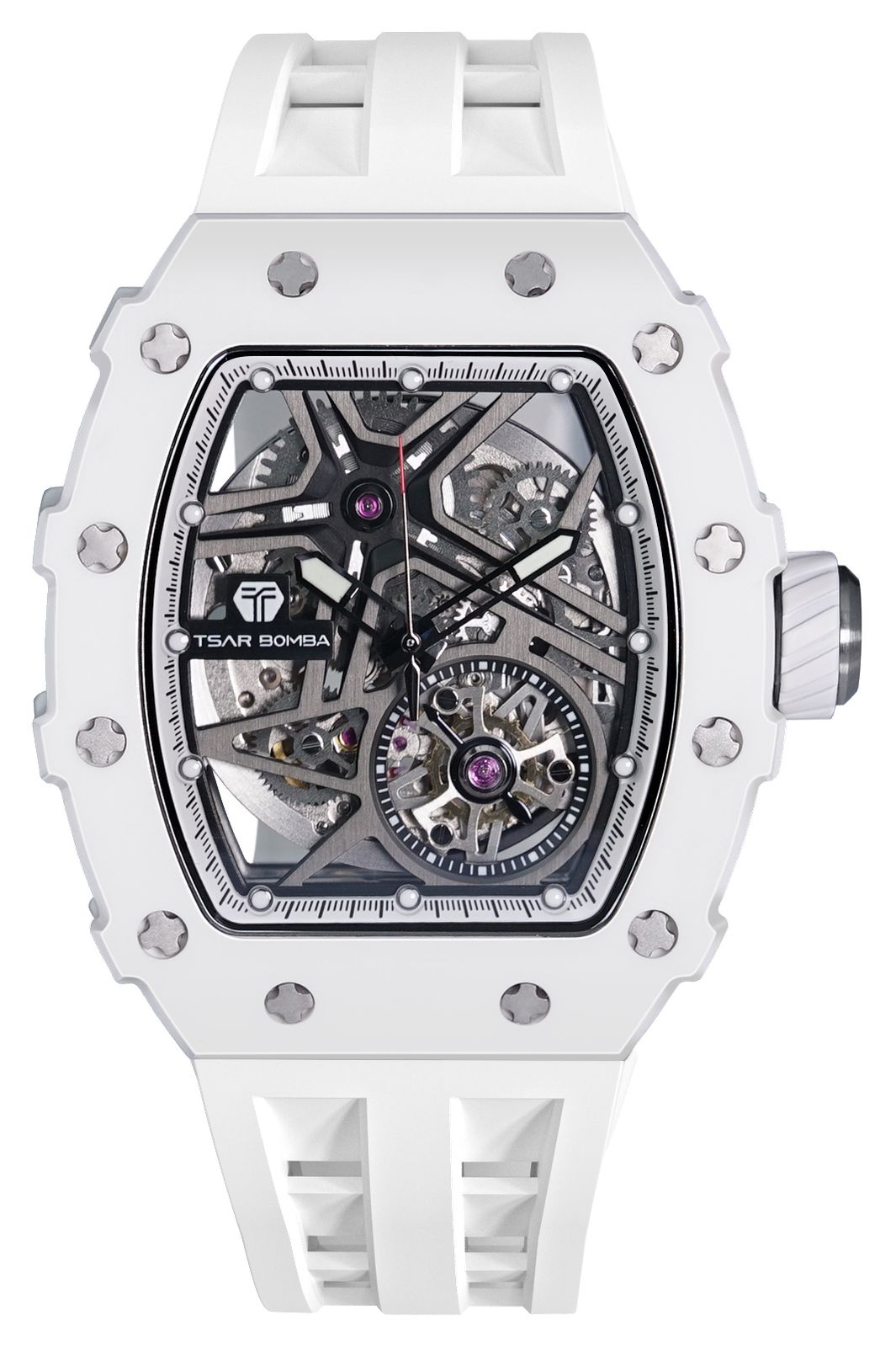 TSAR BOMBA TB8209C-02 Elemental Series Ceramic Automatic (43 Watch