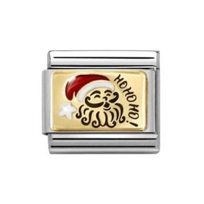 Nomination 030289/10 Classic Santa Claus Enamel Charm Jewellery