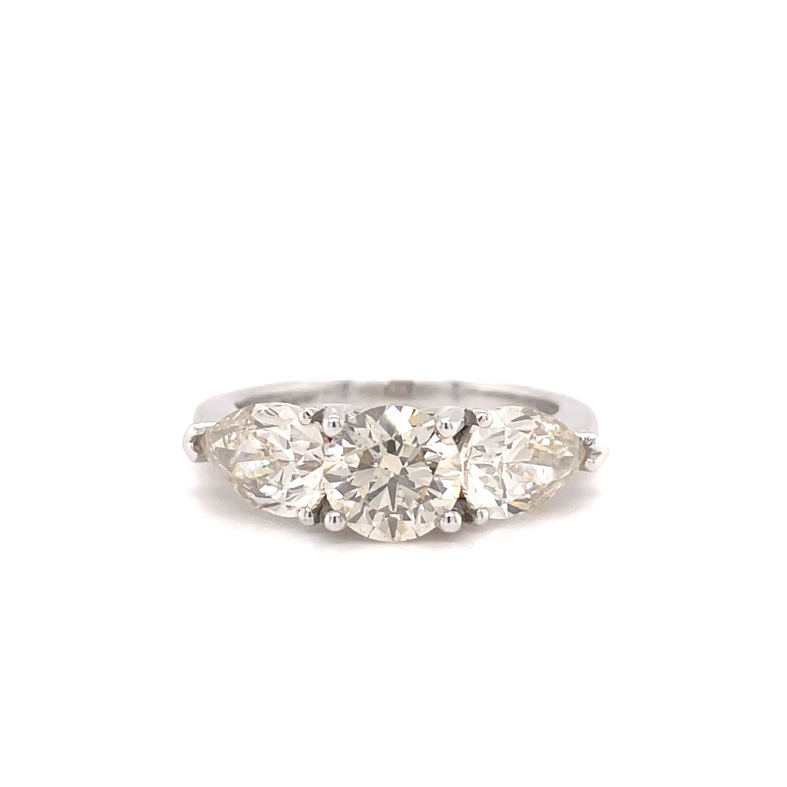 James Moore JM9035 18k White Gold 3 Stone Diamond 3.00ct Jewellery