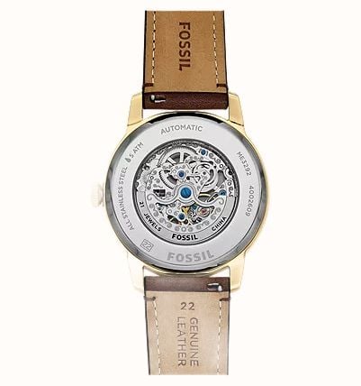 Fossil Townsman 44mm Automatic Brown Leather ME3292 - alternate view 5