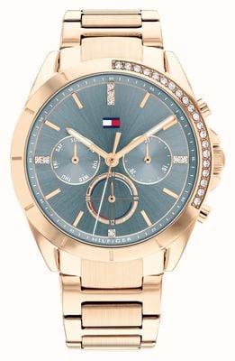 Tommy Hilfiger Kennedy Sport Two Tone Blue Dial 1782386