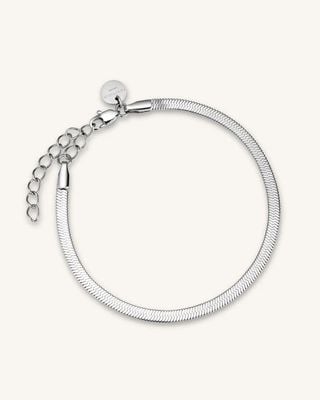 Rosefield Jewellery Ladies Stainless steel Snake Bracelet JTBFS3S-J390