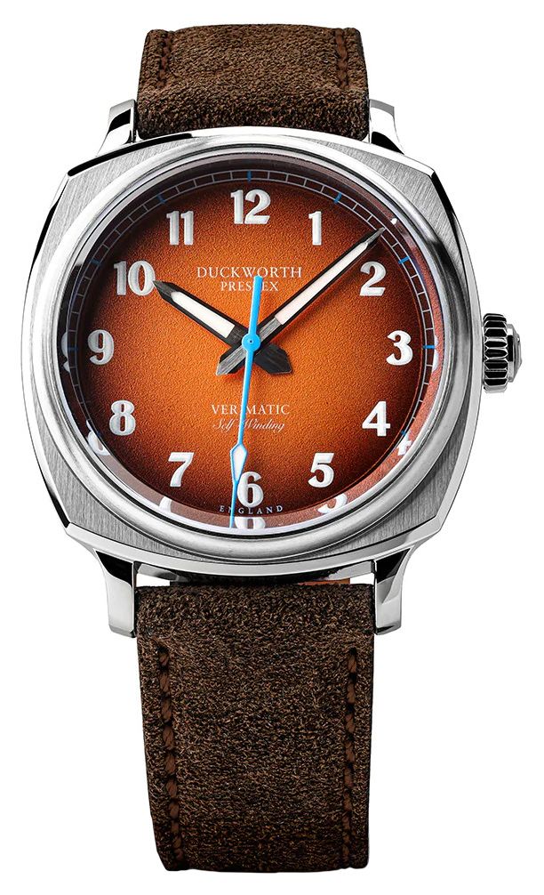 Duckworth Prestex D891-05-F Verimatic (39mm) Orange FumÃ© Watch