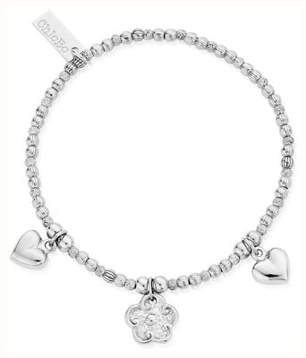 ChloBo TREASURES OF BALI Blossoms of Grace Bracelet - 925 Sterling Silver SBSB0233510