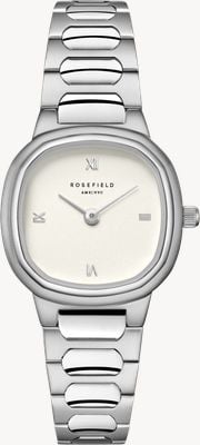 Rosefield Gaia XS (25mm) Matte Creme Dial / Stainless Steel Bracelet ORCSSS-OR05