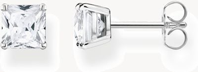 Thomas Sabo Sterling Silver | White Crystal Set | Stud Earrings H2174-051-14