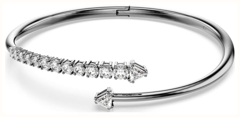 Swarovski Sublima White Ruthenium Plated Bangle (S) 5723170