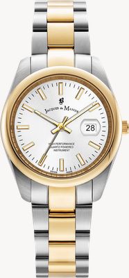 Jacques Du Manoir Allure (32mm) White Dial / Two-Tone Stainless Steel Bracelet JWL03804