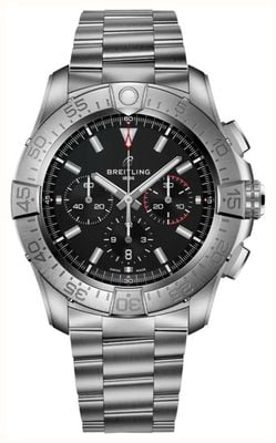 Pre-owned Breitling Avenger B01 42mm Chronograph Automatic Black Dial Men's Watch J3565