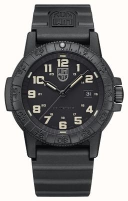 Luminox Leatherback Sea Turtle 0320 Series (44mm) Black Dial / Black Rubber Strap XS.0330