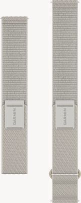 Garmin Quick Release Strap (20mm) Ivory ComfortFit Nylon - Strap Only 010-13440-01