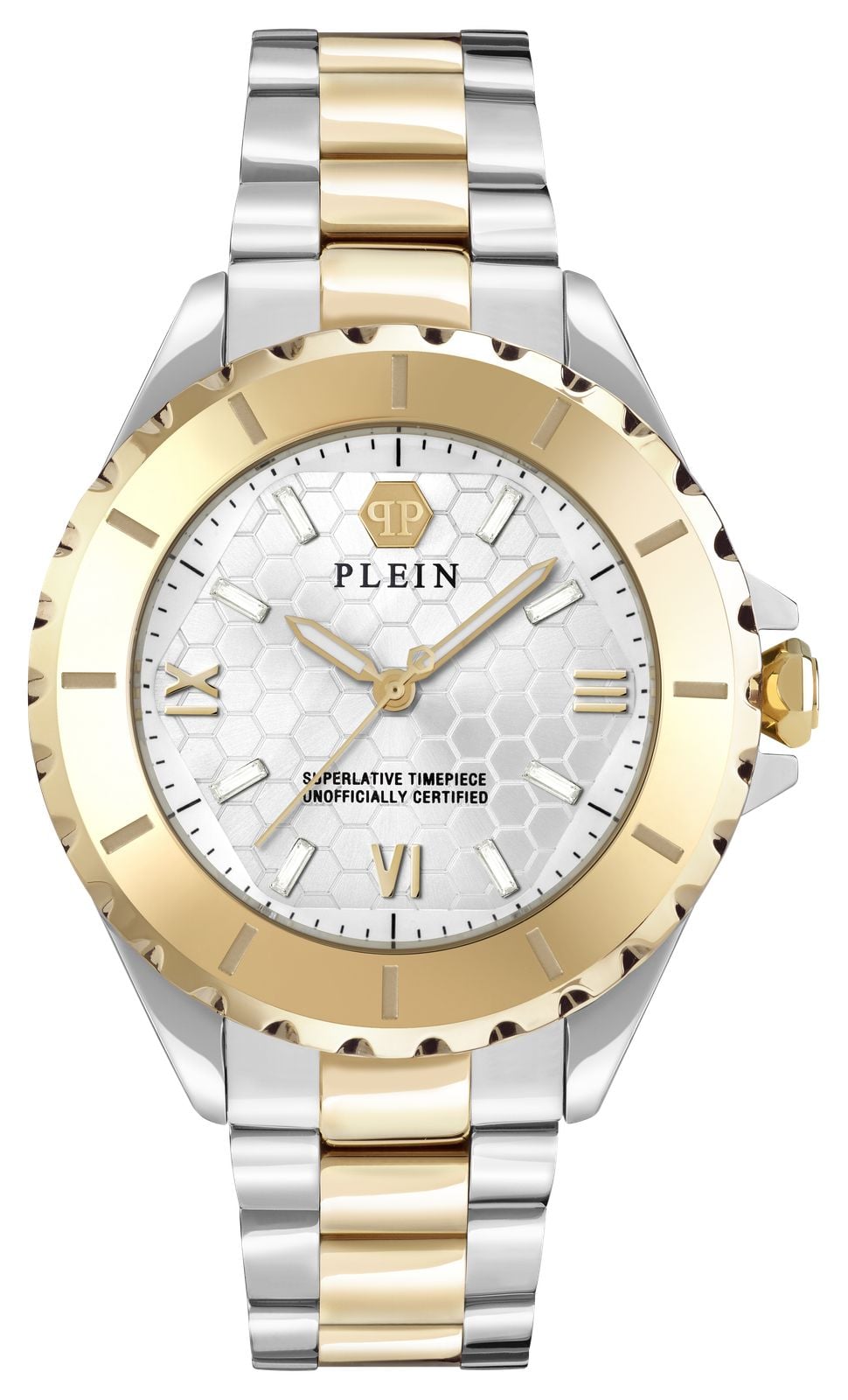 Philipp Plein PWPOA0424 PLEIN HEAVEN (38mm) White Logo Dial Watch