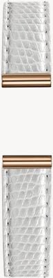 Herbelin Antarès Interchangeable Watch Strap - White Iguana Leather / Rose-Gold - Strap Only BRAC17048PR19
