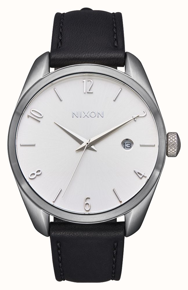 Nixon black and white watch best sale