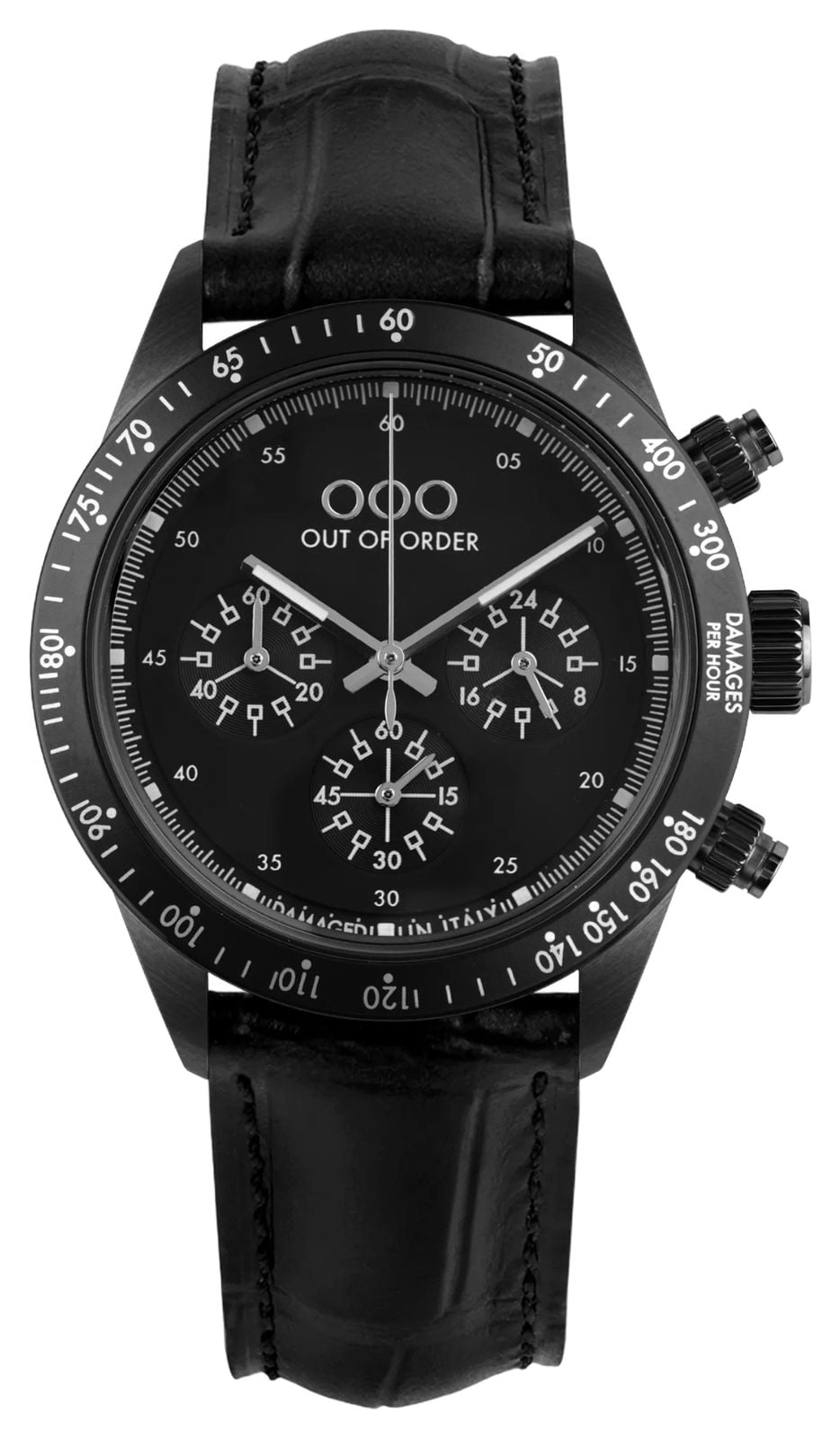 Out Of Order OOO.001-30.PVD Supervintage Chrono Night Ops ( Watch