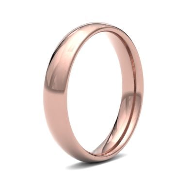 James Moore Wedding Ring  | 4mm | Medium | Size Traditional Court | AG_4GMC-9R AG_4GMC-9R