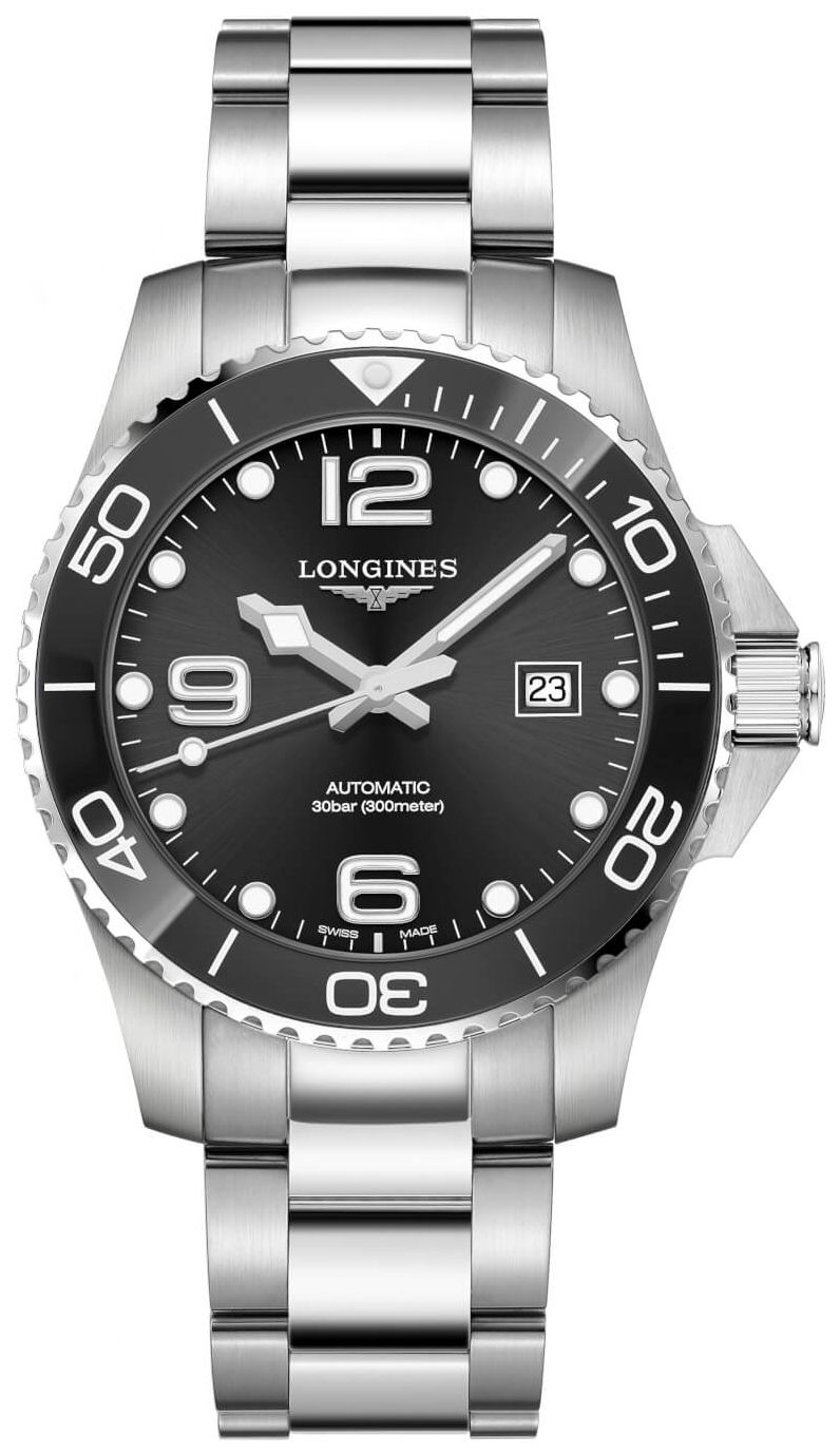 LONGINES L37824566 HydroConquest Automatic (43mm) Black Dial Watch
