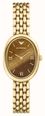 Emporio Armani Two-Hand Quartz (34mm) Brown Dial / Gold PVD Stainless Steel Bracelet AR11843